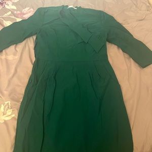 Tie Neck Pencil Dress